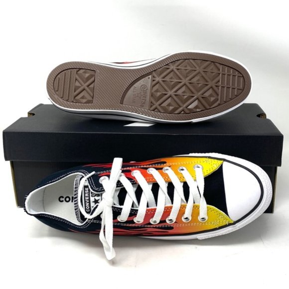 💖MEGA SALE💖Converse Chuck Taylor AS Canvas Black Fire Casual Men 166259F - Picture 4 of 11